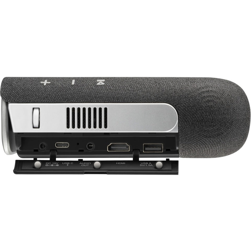 Proiettore LED portatile Viewsonic con altoparlanti Harman Kardon (nero, HDMI, audio)