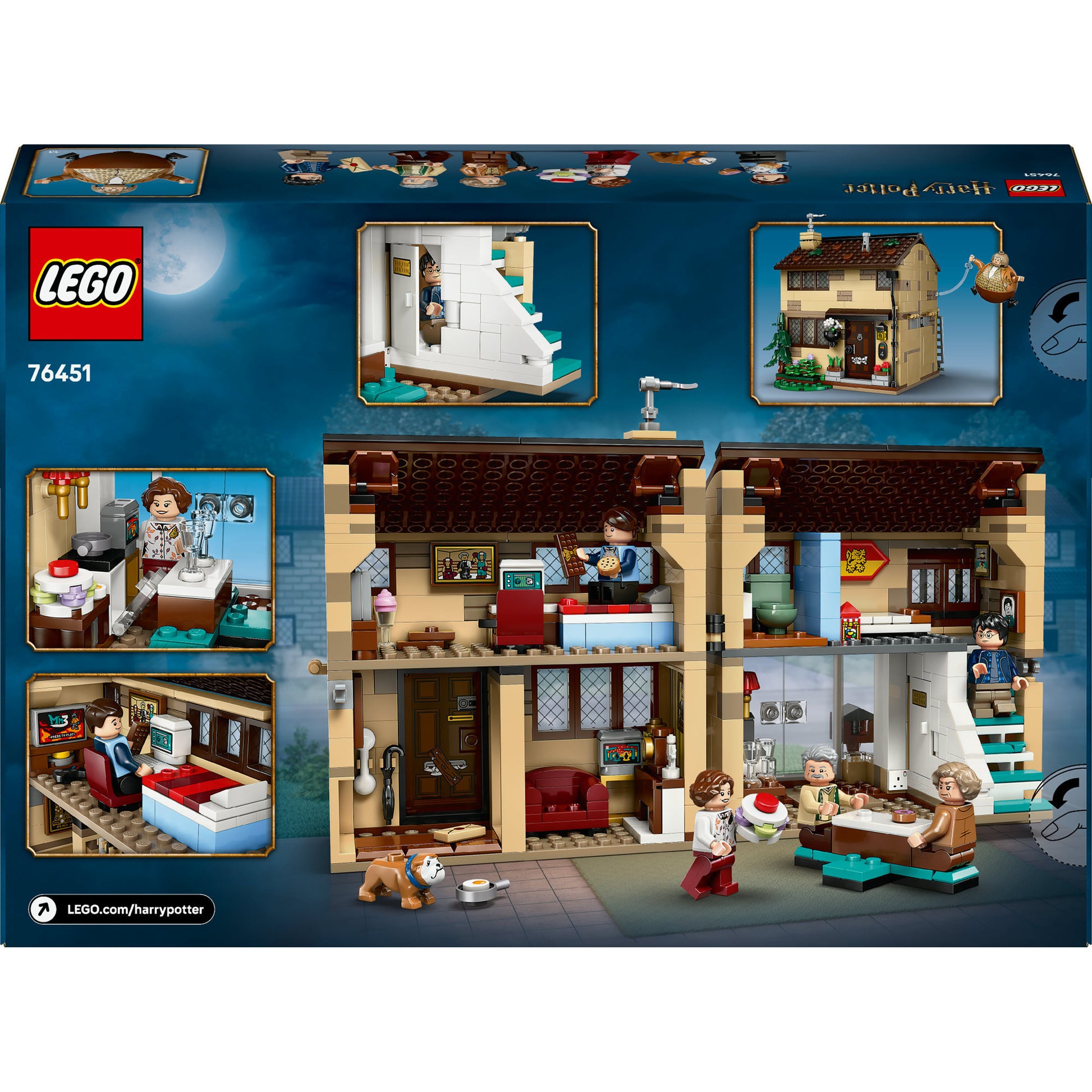 Lego Harry Potter 76451 Ligusterlaan Visit from Aunt Margot
