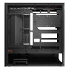 Custodia midi tower Cougar cfv235 mesh (nero | 2x USB-A | 1x USB-C | RGB | vetro temperato)