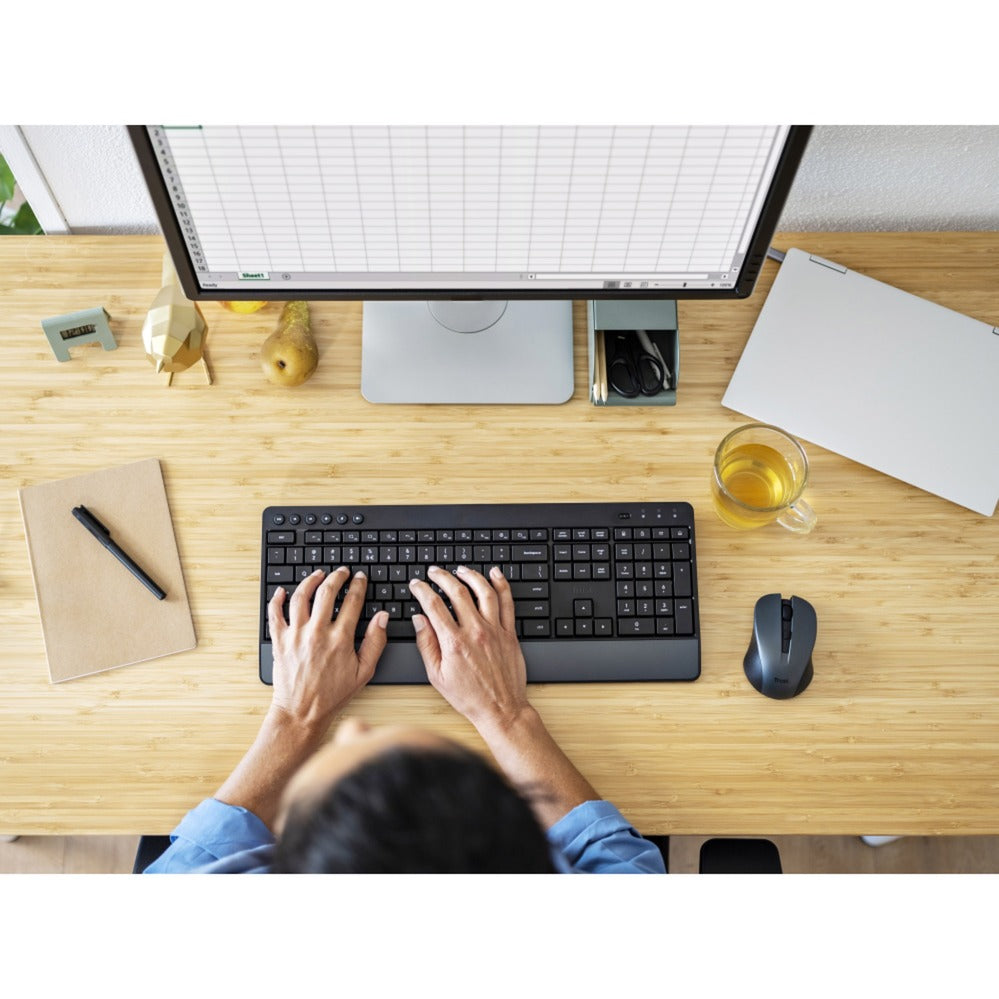 Confiar en Trezo Comfort Keyboards inalámbricos Muisset