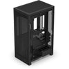Nzxt h2 flow mini tower behuizing (zwart | 2x usb-a | 1x usb-c | tempered glass)