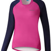 Shimano saiko warm - maillot mtb manga larga mujer