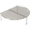 Kamado joe grillvergroter voor classic grillrooster (zilver)