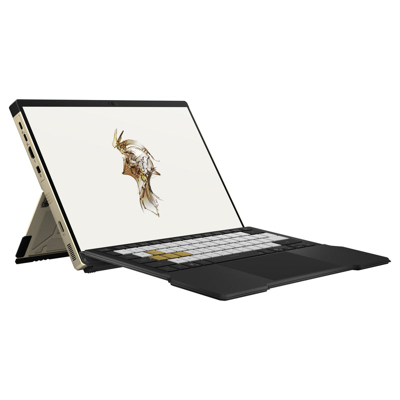 Asus rog flow z13-kjp gz302eac-ru178w 13.4 laptop da gioco 2 in 1 (oro nero | ryzen al max+ 395 | radeon 8060s | 128 GB | 1 TB SSD | touch)