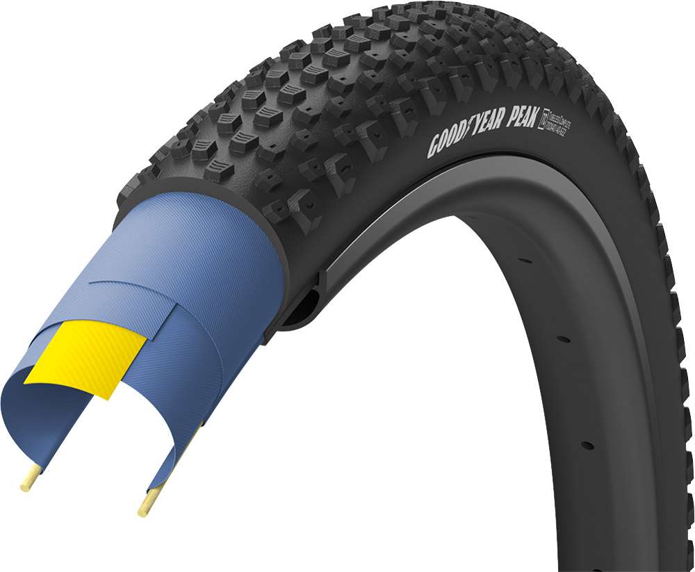 Cubierta plegable Goodyear Peak 28 tlc 120