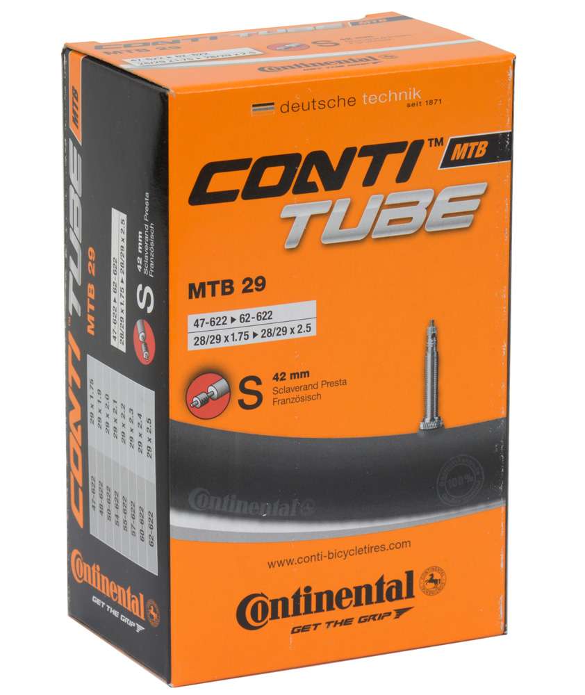 Tubo interno continental MTB 29 pulgadas (47 62-622) FV 42 mm