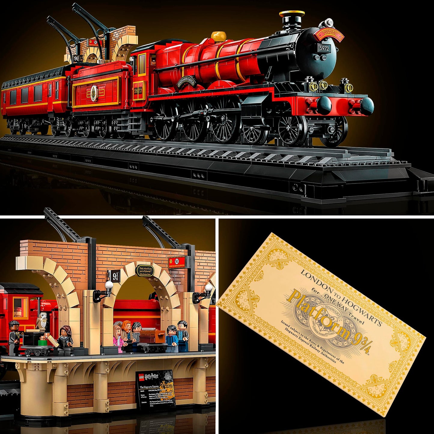 Lego harry potter - hogwarts express™ - juguete de construcción edición coleccionista (76405)