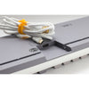 Ducky one 3 grigio nebbia, tastiera (grigio chiaro, layout us, rosso ciliegia mx, led rgb, pbt double-shot, hot-swapable, meccanica quack)
