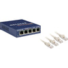 Netgear gs105ge switch (blauw, retail)