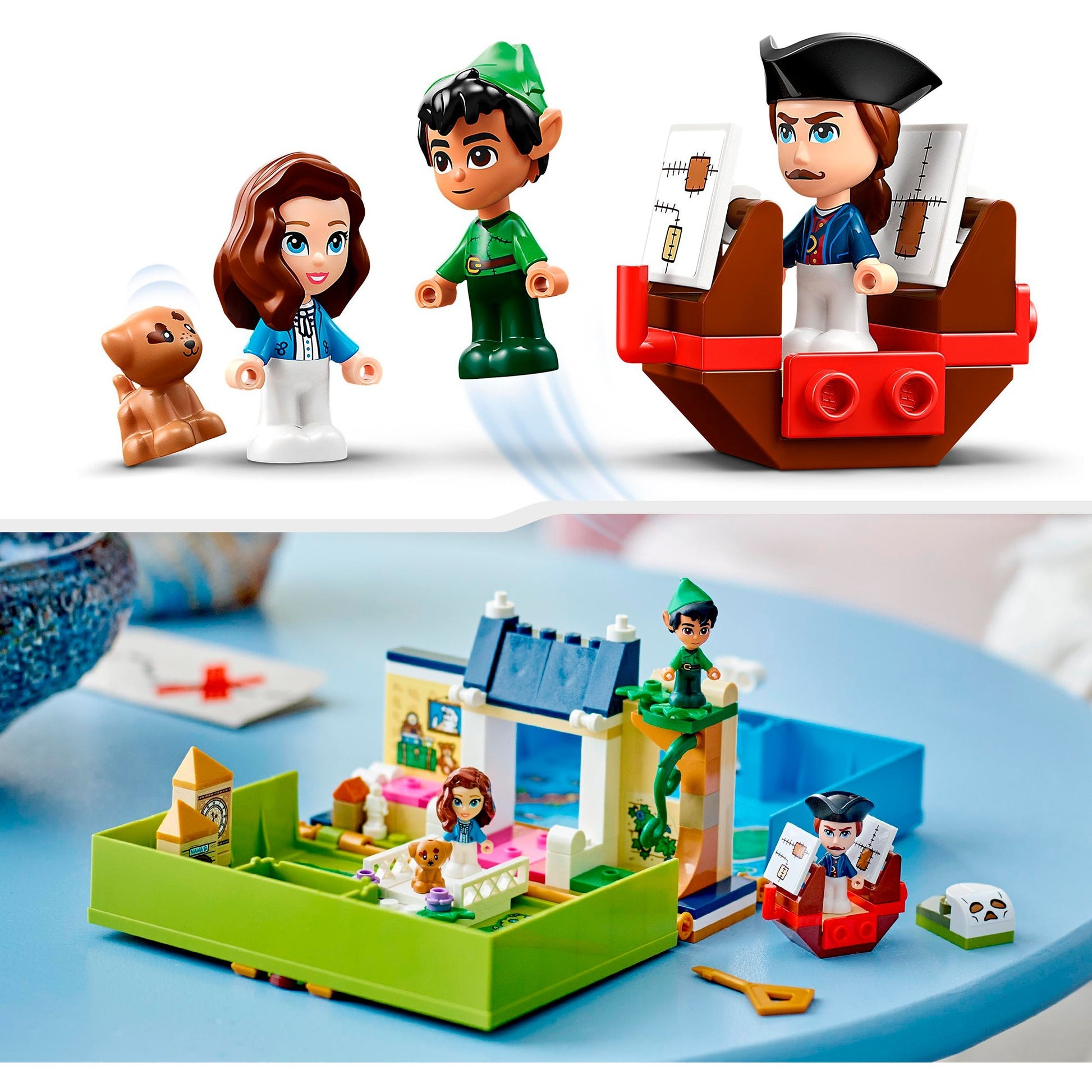 LEGO LEGO PETER PAN El set de aventura de libros de cuentos de LEGO PETER WENDY