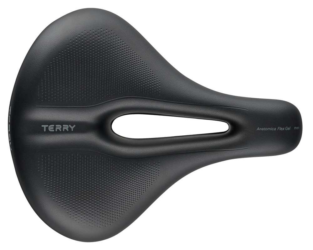 Terry Saddle Anatomica Flex Gel Men Black