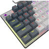 Lorgar azar 514tkl, teclado para juegos (blanco, diseño estadounidense, logar dream, tkl, rgb)