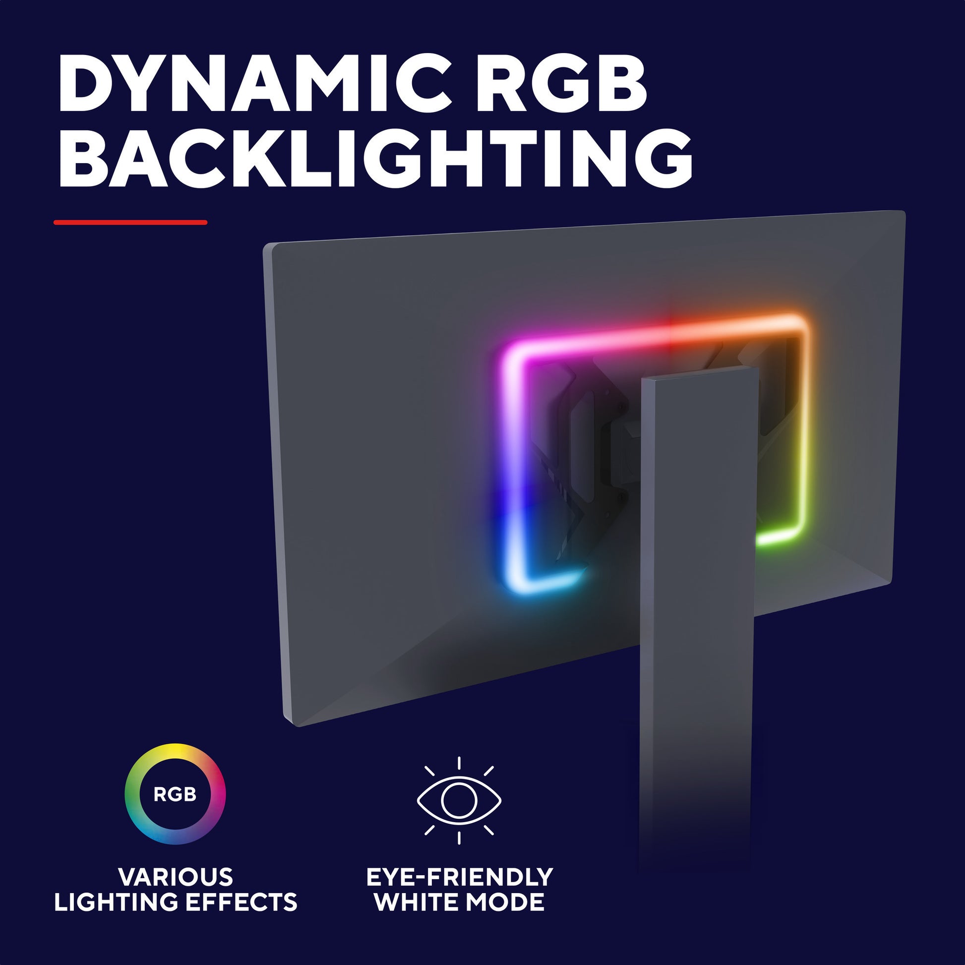 Trust GXT 907 VYBZ RGB Retroiluminación para monitores (Negro)