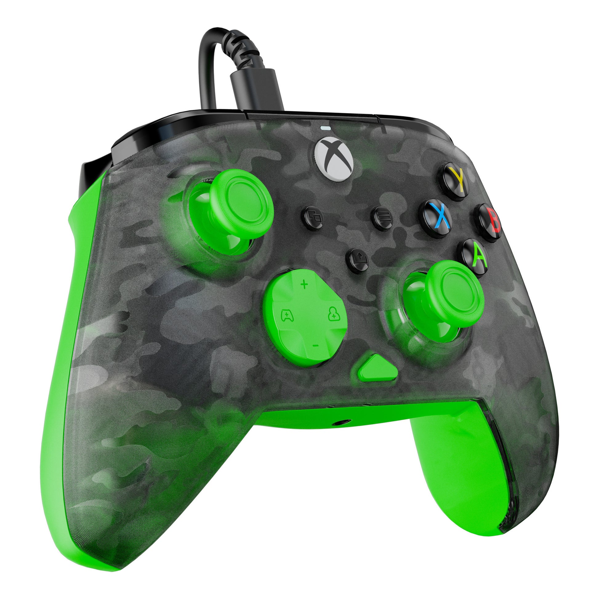 Controller cablato Turtle Beach Rematch Core (Nero Verde, Xbox Series X|S, Xbox One, PC)