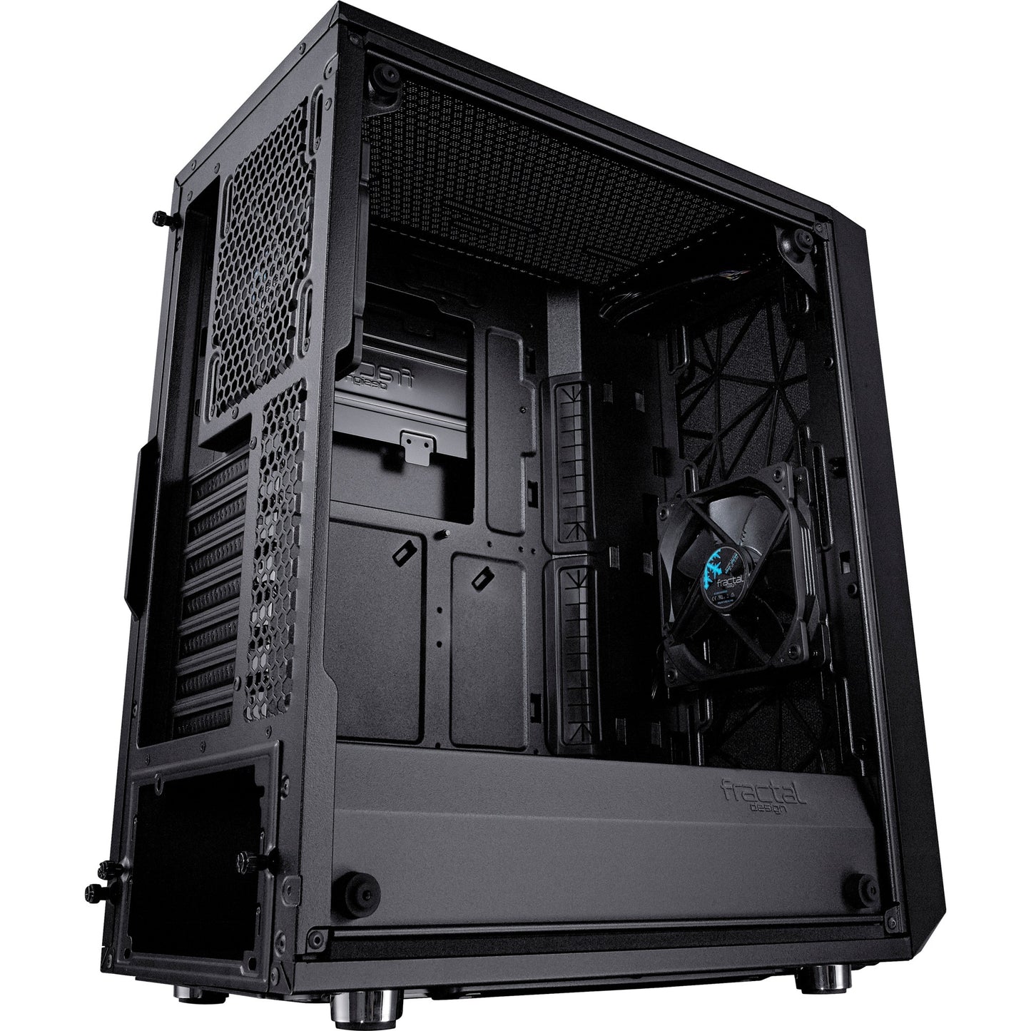 Design frattale Meshify C vetro temperato scuro