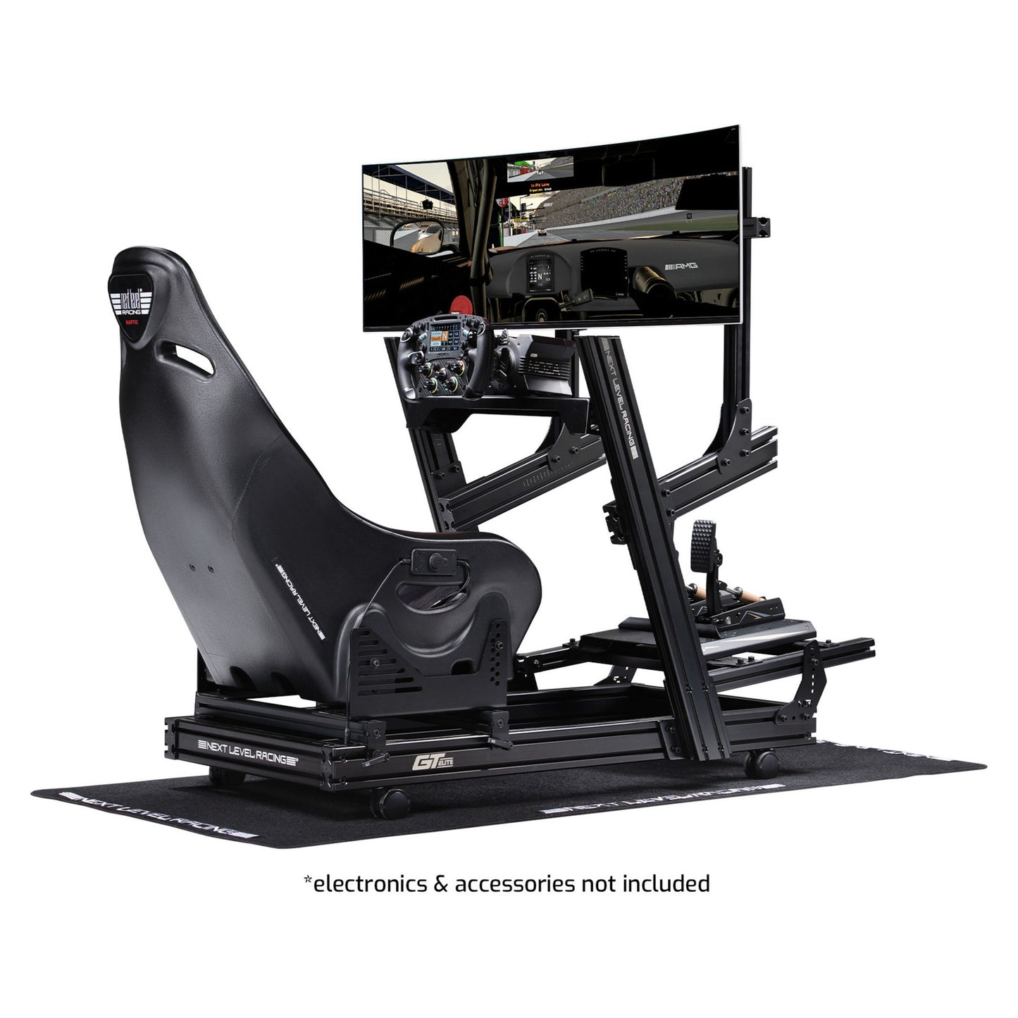 Next level racing es1 feedback tattile sim sedia da corsa sedia da corsa (nera)
