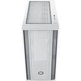 Cooler master masterbox 600 lite midi tower behuizing (wit | 2x usb-a | 1x usb-c | rgb | tempered glass) - afbeelding 4