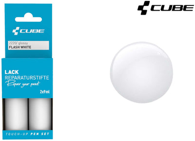 Juego de rotuladores de retoque Cube flash white