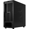 Fractal design north - momentum edition midi tower behuizing (zwart houtkleur | 2x usb-a | 1x usb-c | tempered glass)