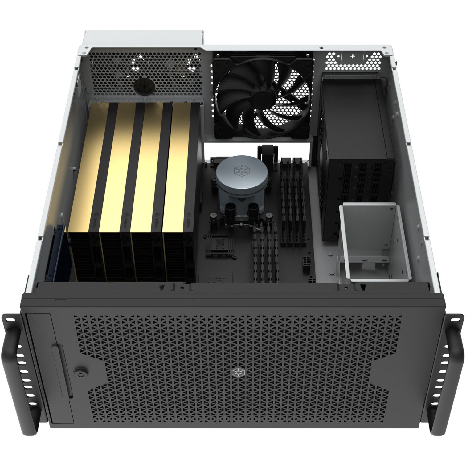 Custodia rack Silverstone RM53-502 (nera)