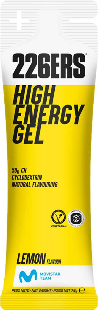 226ers gel de alta energía 76g