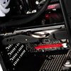 Silverstone sst-ps13b midi tower behuizing (zwart | 2x usb-a)