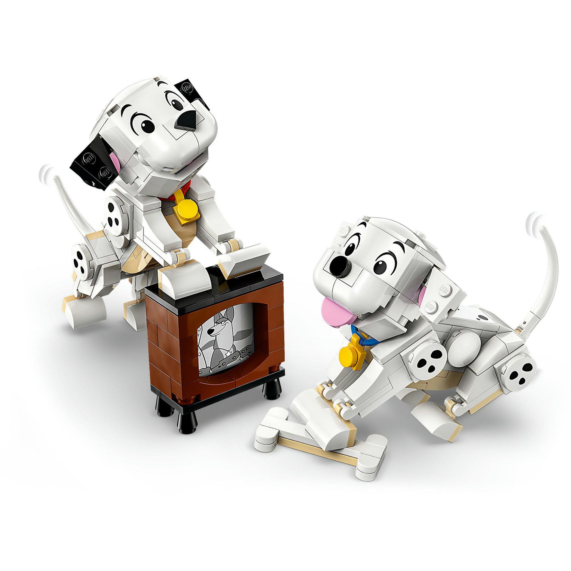 Disney LEGO 43271 Classic Lucky e Penny di 101 Dalmati