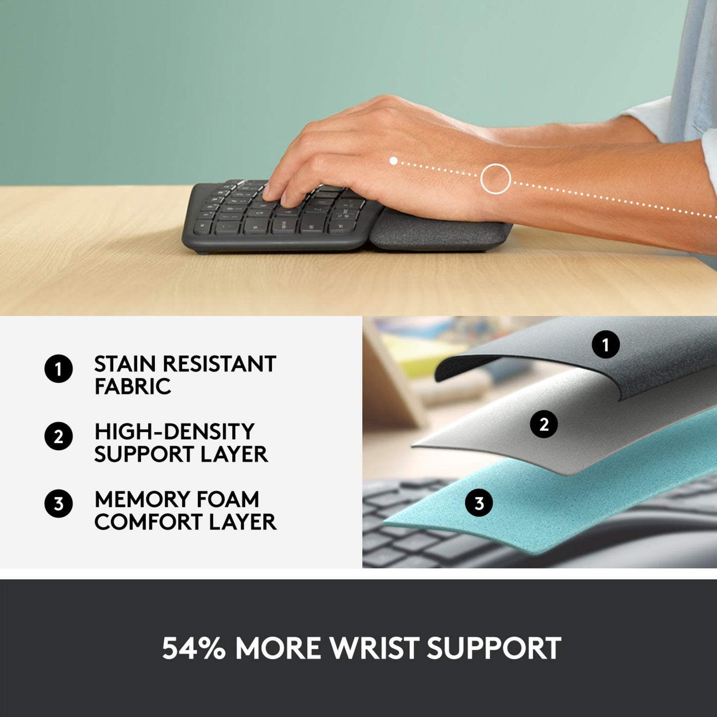 Logitech K860 ERGO Teclado