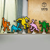 Lego art 31216 keith haring dansende figuren