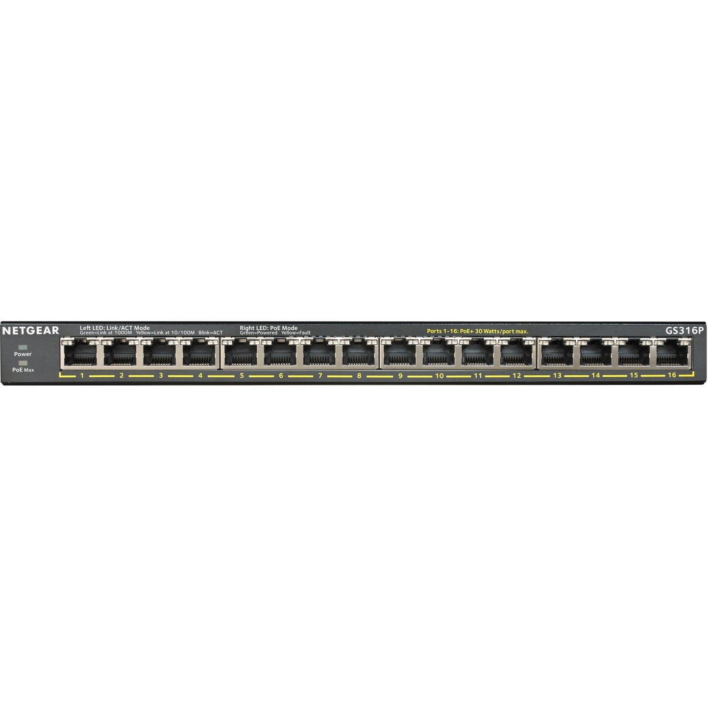Netgear gs316p switch