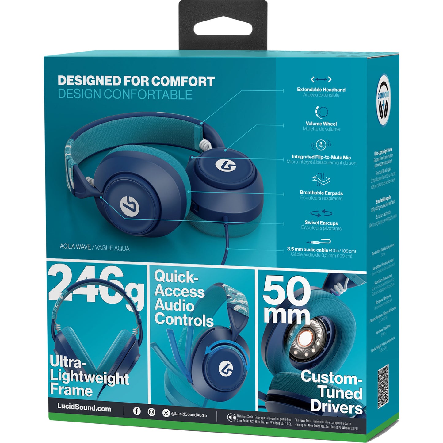 Cuffie da gioco cablate Powera Lucidsound LS10X Gen 2 per la serie Xbox