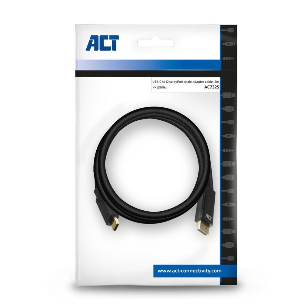 ACT Conectividad USB-C al cable de visualización