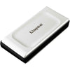 Kingston xs2000 portable 2 tb externe ssd (zilver zwart, sxs2000 2000g, usb-c 3.2 (20 gbit s))