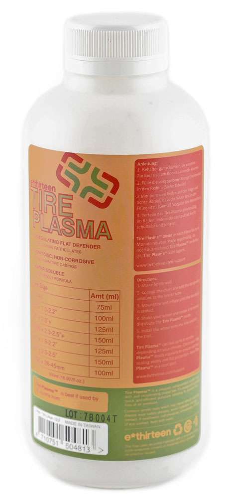 Sellador sin cámara de plasma para neumáticos E*thirteen