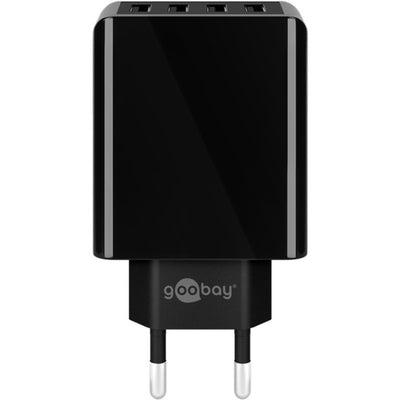 Cargador USB de 4 vías Goobay (30 W)