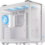 Asus tuf gaming gt502 plus midi tower behuizing (wit | 2x usb-a | 1x usb-c | tempered glass) - afbeelding 1