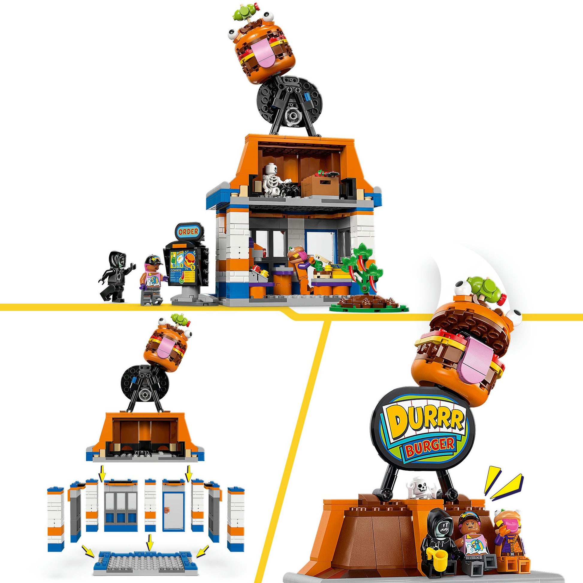 Ristorante LEGO 77076 Fortnite Durrr Burger