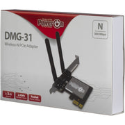 Inter-tech dmg-31 wireless-n pcie adapter wlan adapter - afbeelding 3