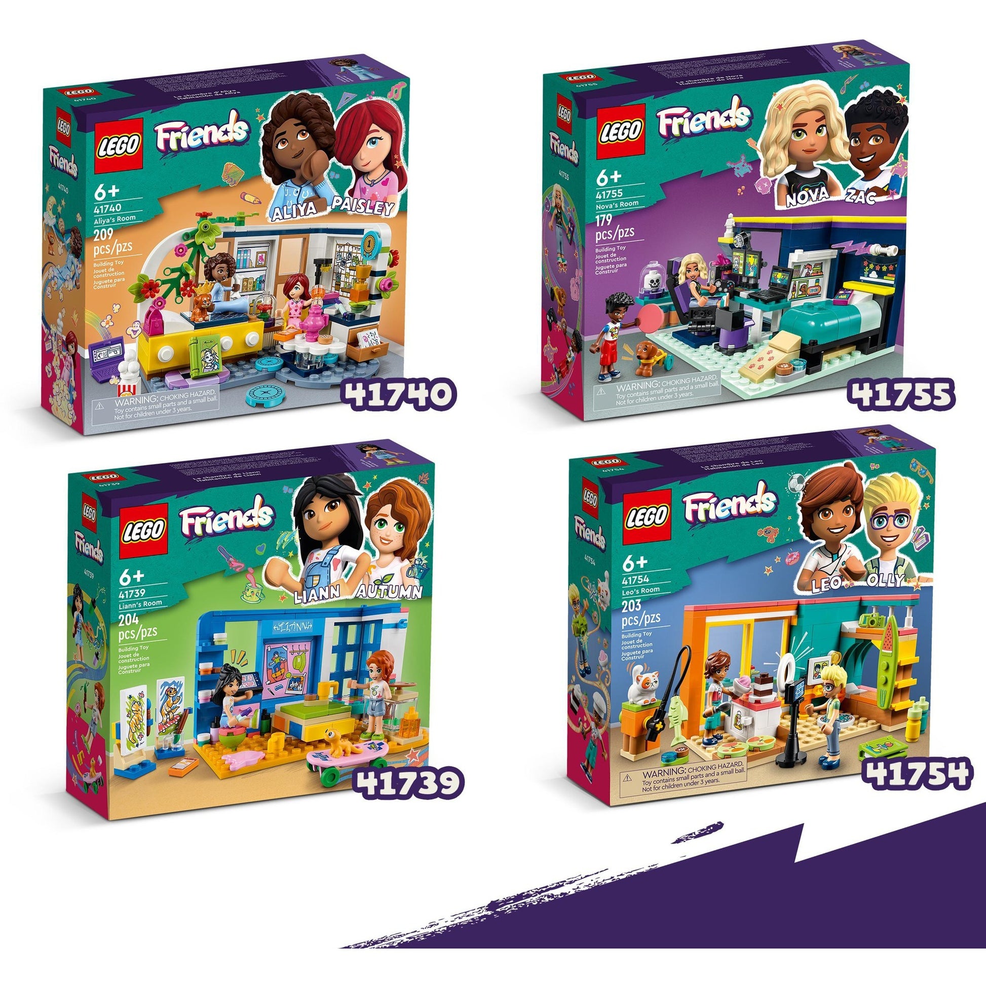 Lego Lego Friends 41754 Leo's Room