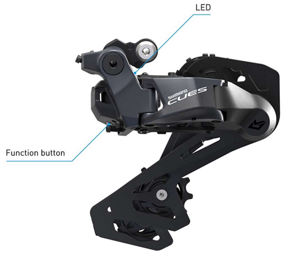 Deragliatore posteriore Shimano cues di2 rd-u8050 a 10 velocità