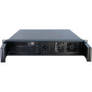 Inter-tech 2u-2098-sl rack behuizing (zwart | 2x usb-a) - afbeelding 2