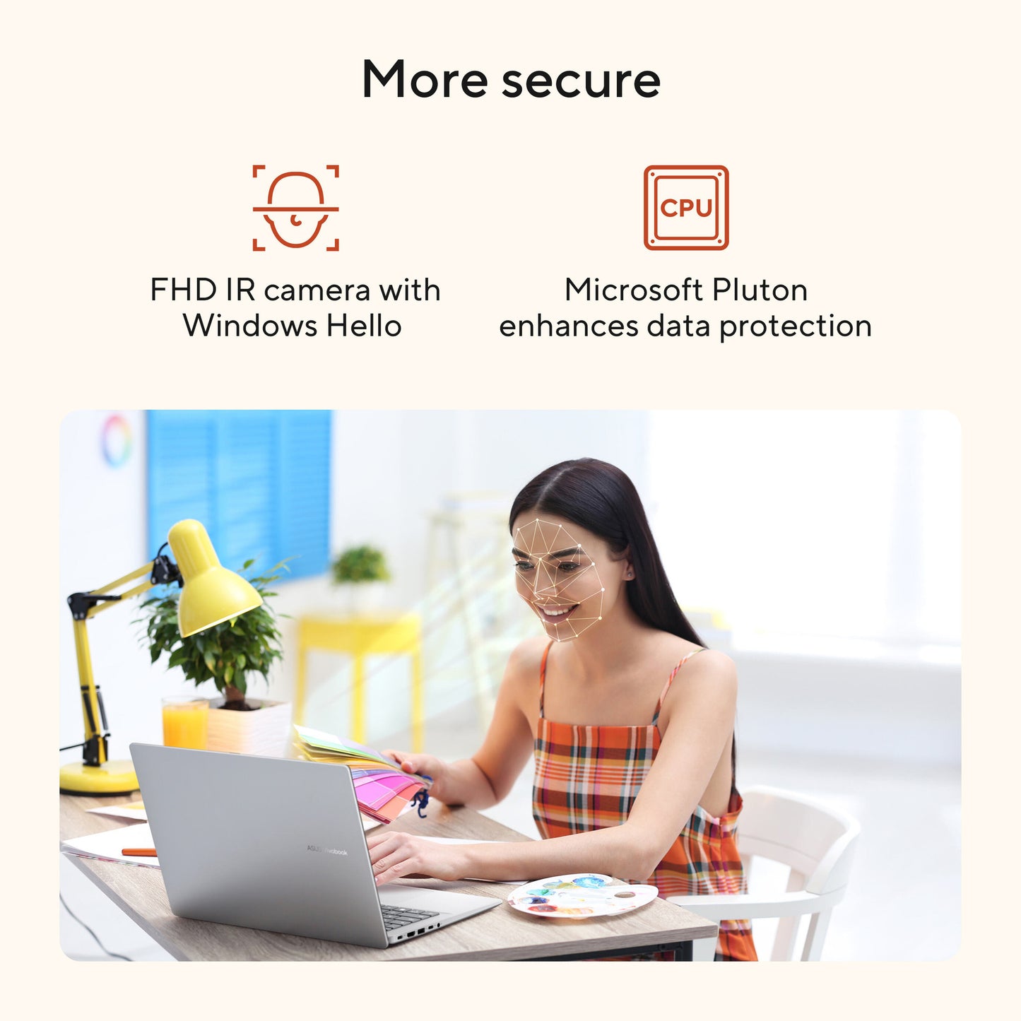 Laptop Asus vivobook 18 m1807ga-s8004w 18 (blu | ryzen 7 445 | radeon 840m | 32 GB | 1 TB SSD)