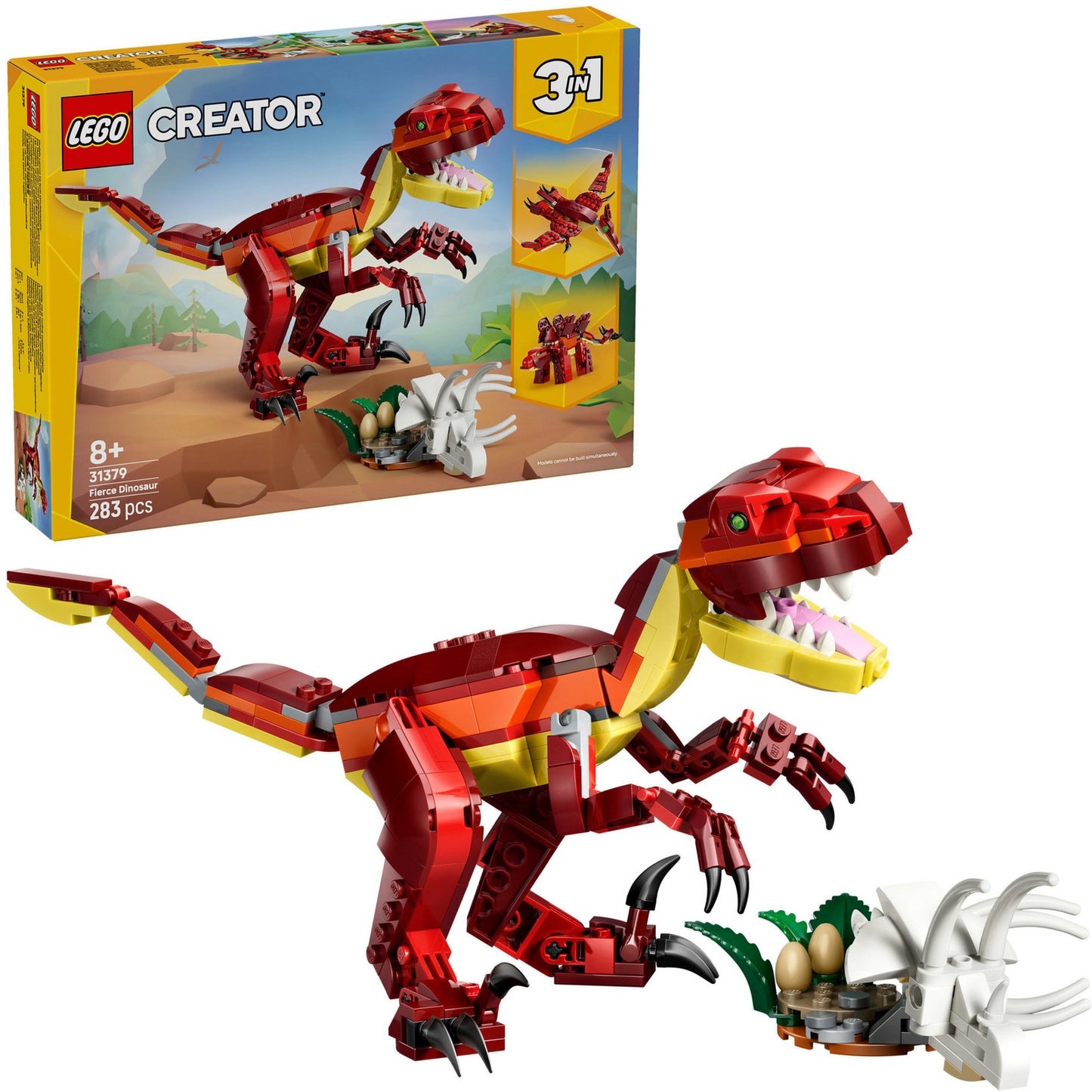 Lego woeste dinosaurus constructiespeelgoed (31379)