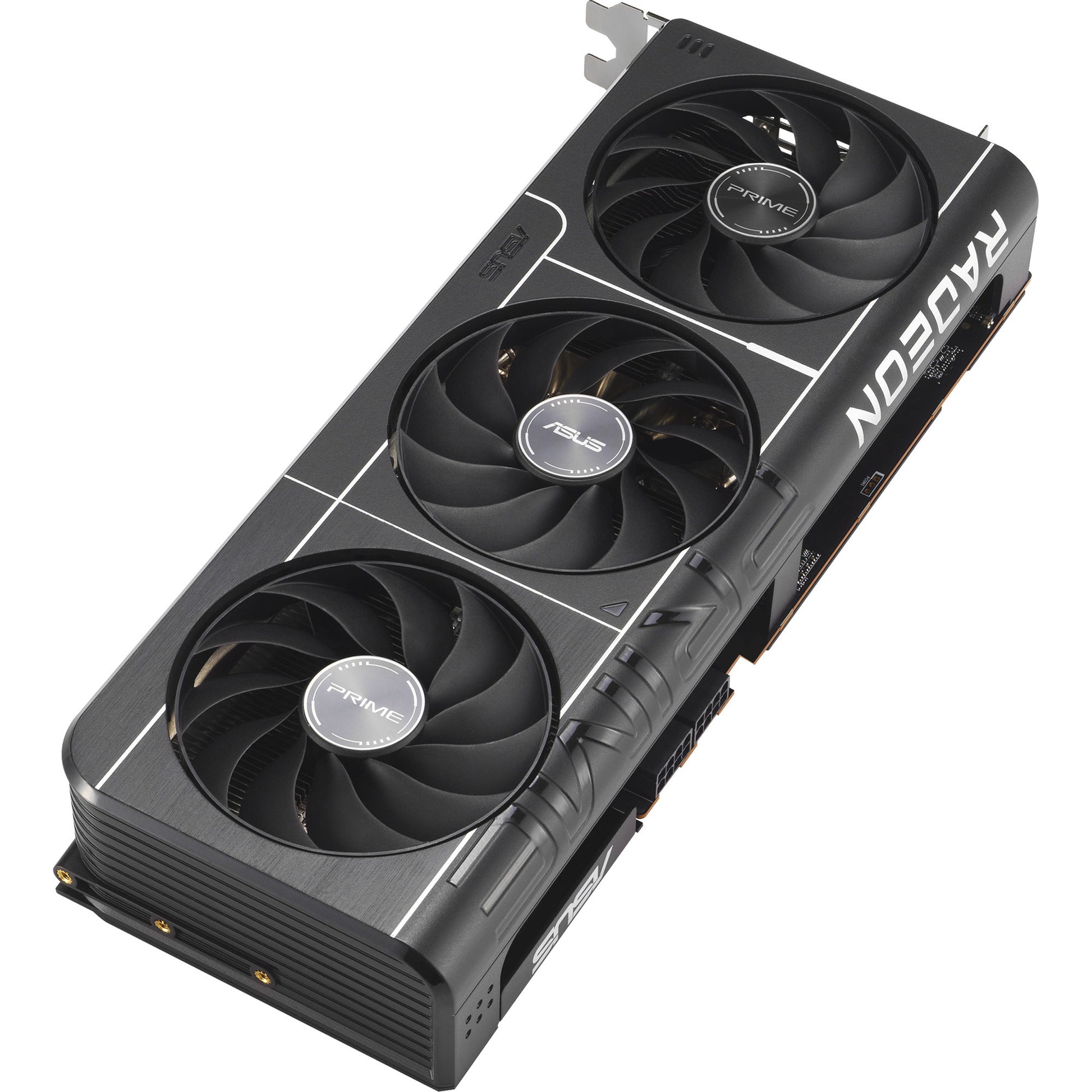 Asus Prime Radeon RX 9070 Gre graphics card (gray, 3x display port, 1x HDMI)