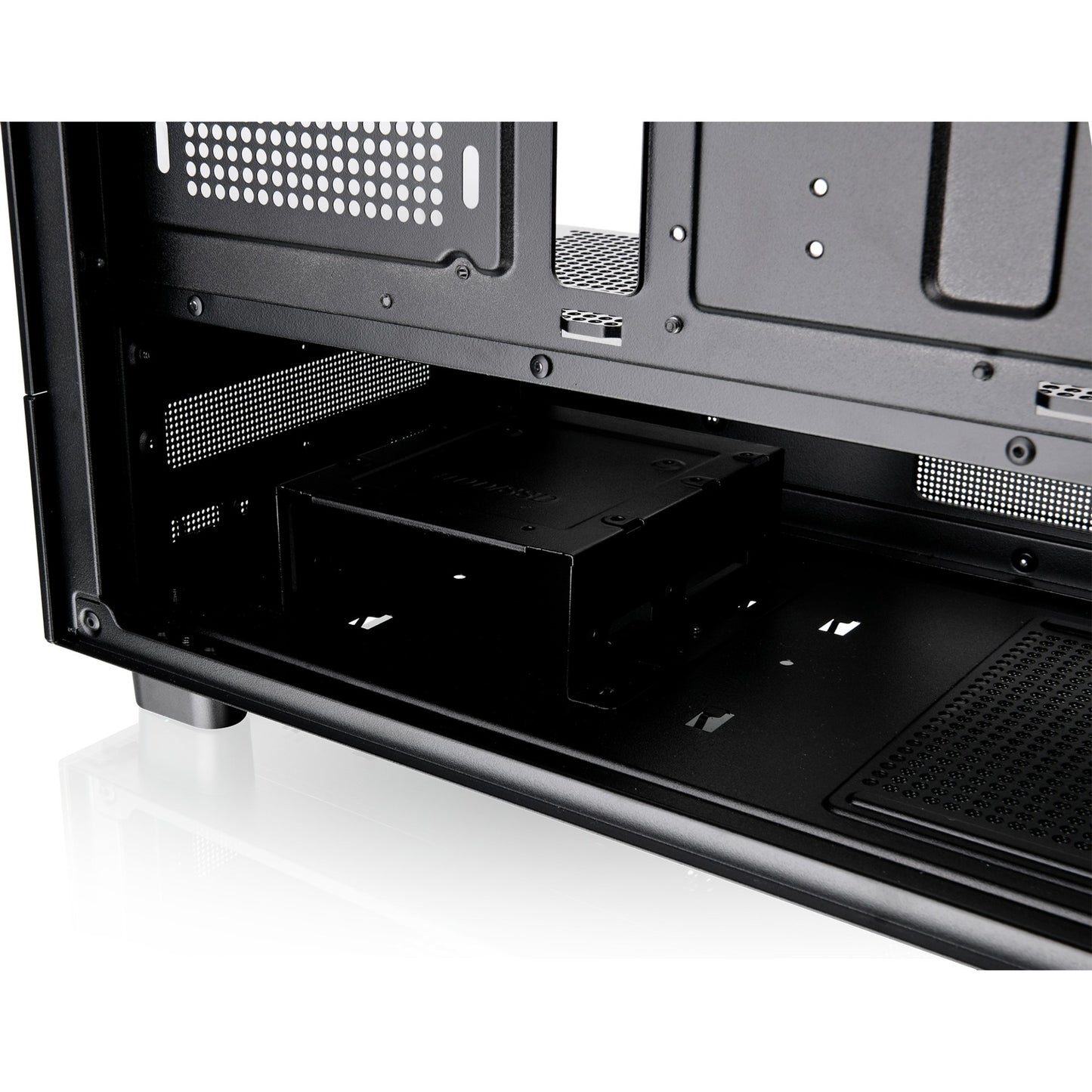 Carcasa de torre midi Thermaltake view 270 tg argb (negro | 2x usb-a | 1x usb-c | rgb | vidrio templado)
