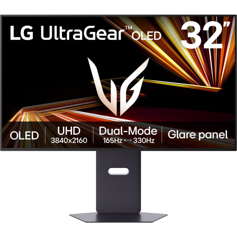 Monitor da gioco LG Ultragear 32GX850A-B 32 4K UHD (Nero, 2x HDMI, DisplayPort, 2x USB-A, 165 Hz 330 Hz)