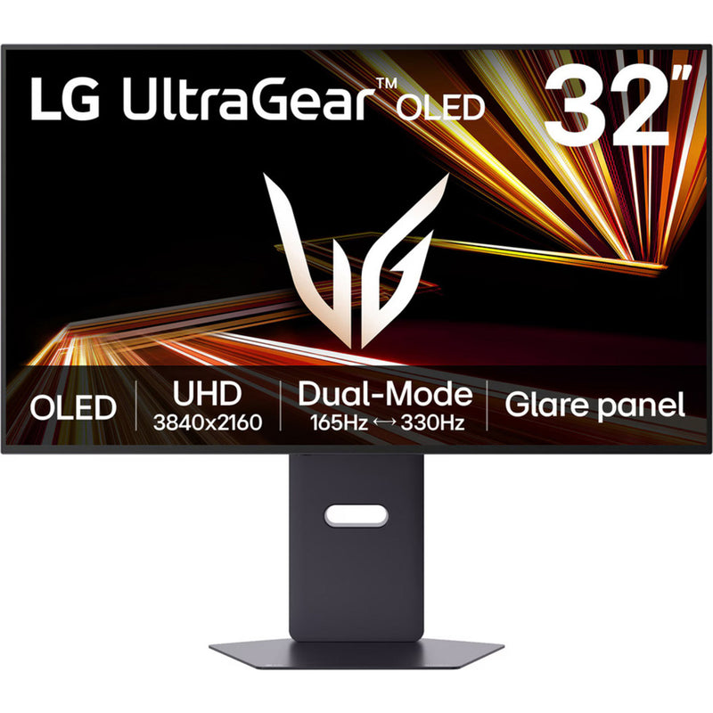 Monitor da gioco LG Ultragear 32GX850A-B 32 4K UHD (Nero, 2x HDMI, DisplayPort, 2x USB-A, 165 Hz 330 Hz)