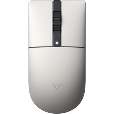 8bitdo retro r8 mouse - n edition (grijs rood, 50 - 26000 dpi, bluetooth usb-c 2.4 ghz)
