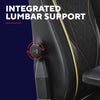 Trust GXT 721 Ruya Pro Premium Comoda sedia da gaming (Nero Giallo)