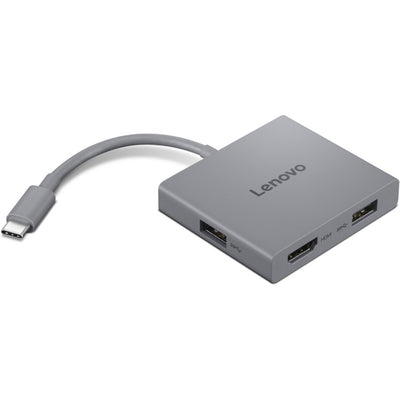 Hub USB Lenovo USB-C 4 in 1 Gen2 Hub (grigio)